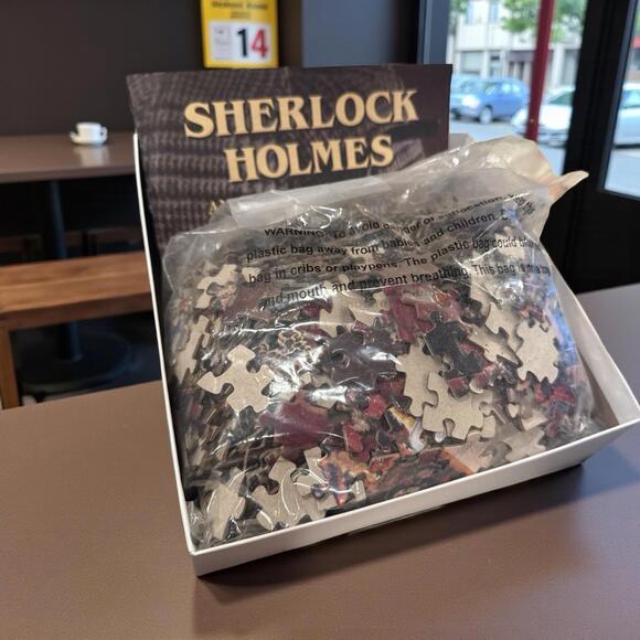 Sherlock Holmes and the Speckled Band; A Mystery Jigsaw Puzzle, 1000 Pieces EUC - Picture 3 of 4